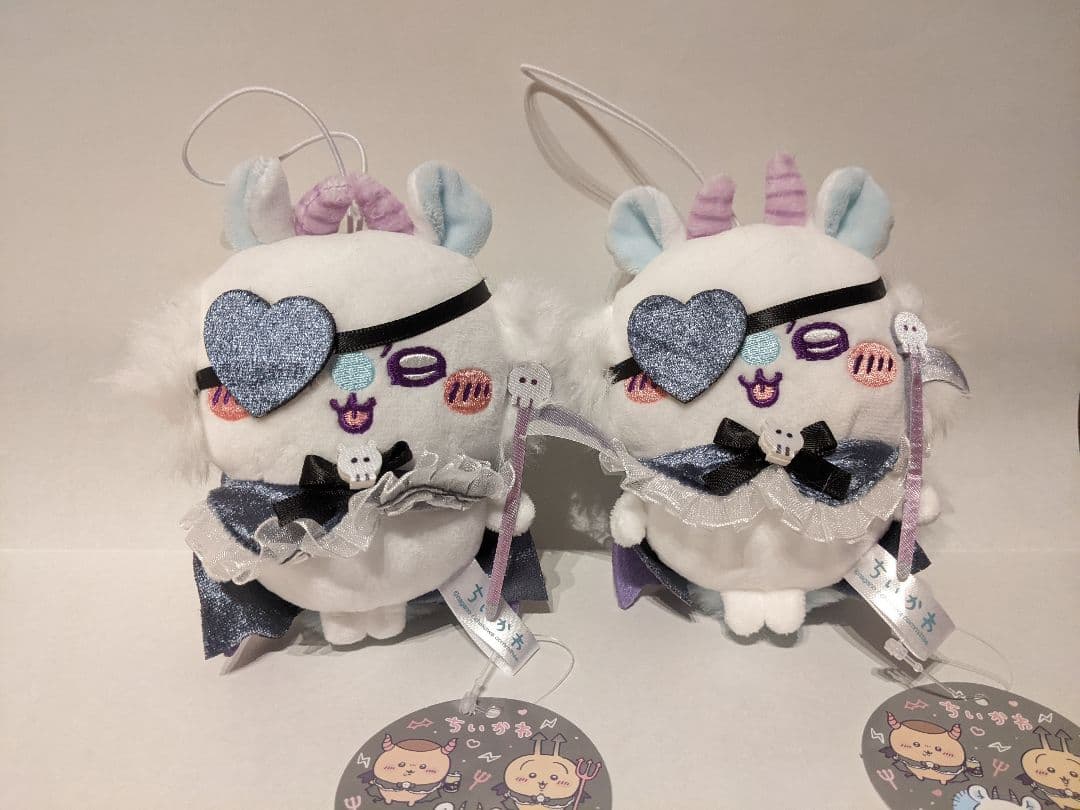 モモンガ 4つ うさぎ 2つ ちいかわ てんし♡あくま あくまな大きめマスコット