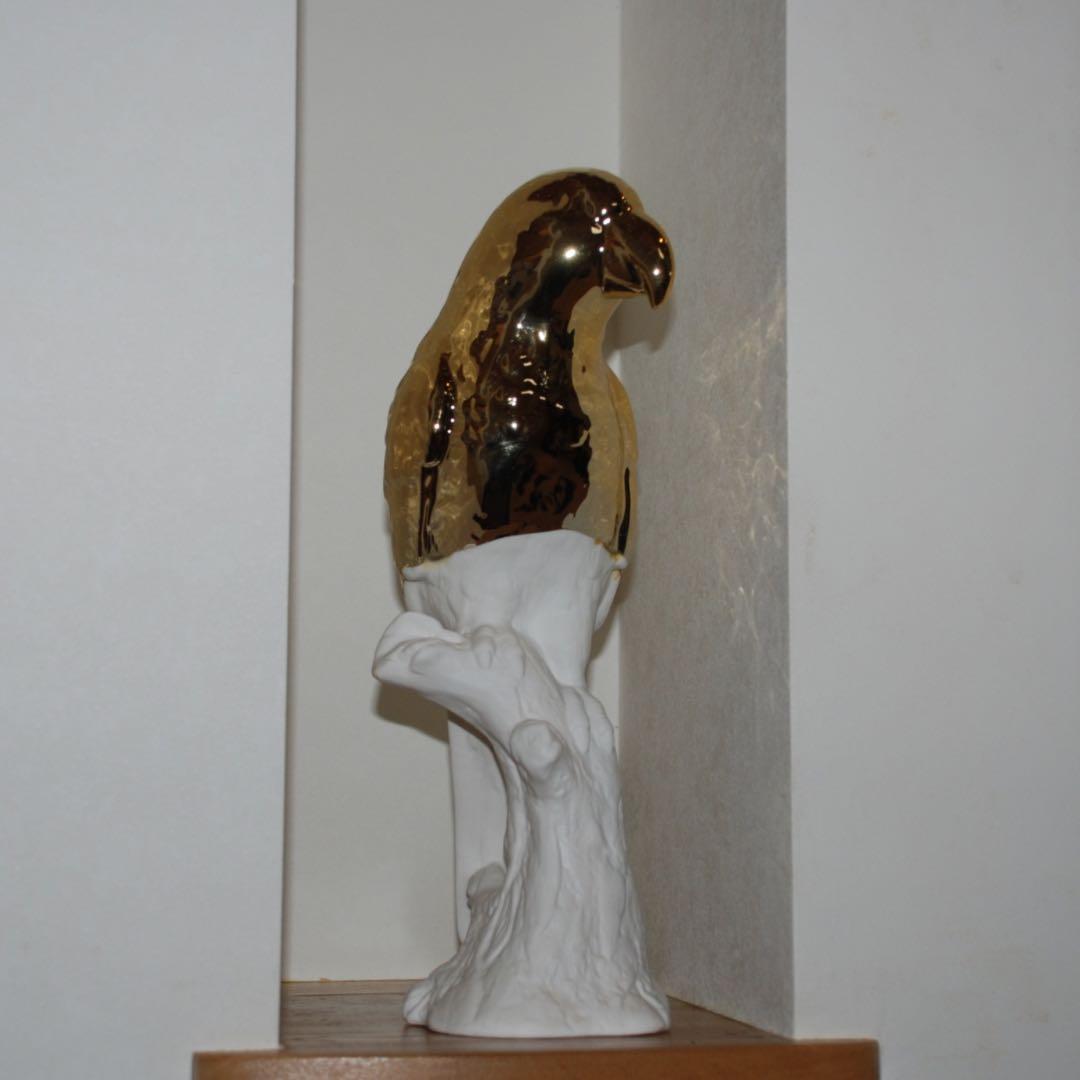 POLSPOTTEN （ポルスポッテン）金色オウムの置物で幸運を呼び込みませんか