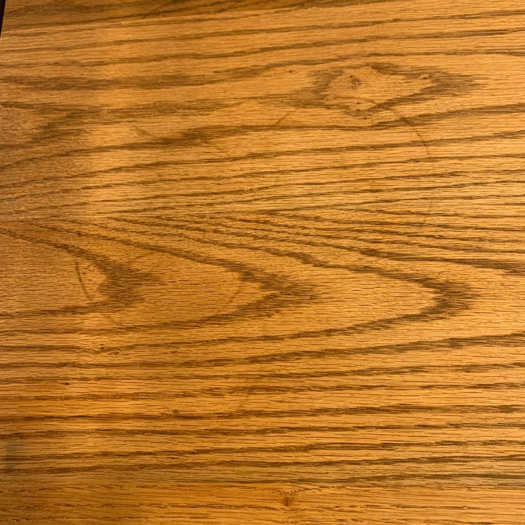 【引取り限定】天然の無垢材（集成材）　ダイニングテーブル