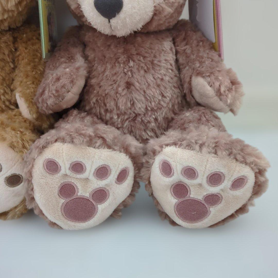 新品タグ付き　ダッフィーとシェリーメイののぬいぐるみ2体セット　ディズニー