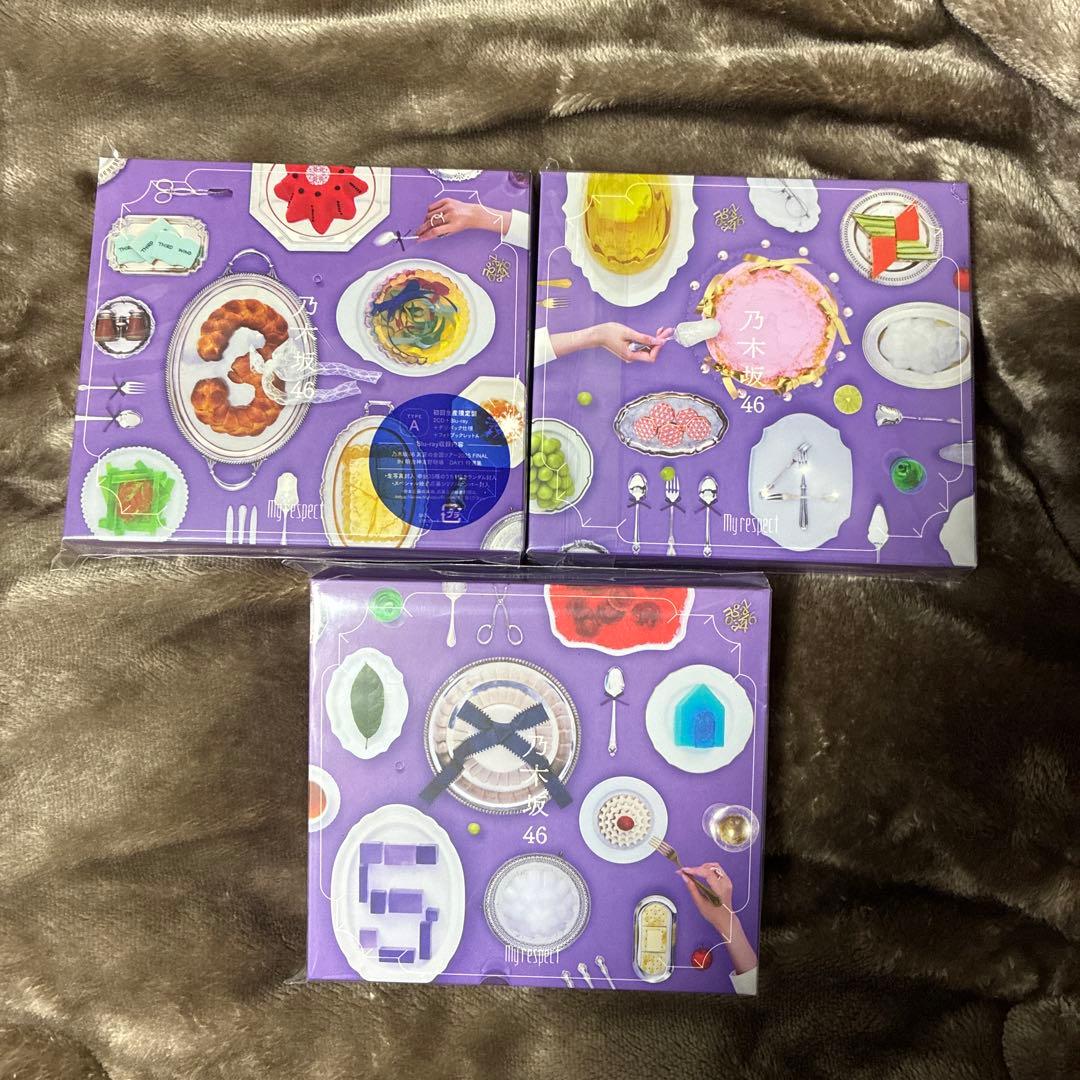 タ*ト様 乃木坂46 5thアルバム My respect 初回生産限定盤ABC