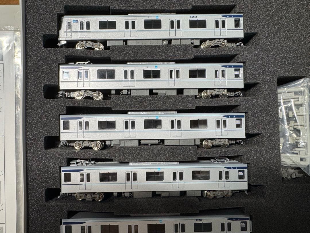 【2】グリーンマックス東京メトロ13000系日比谷線7両編成動力付き※加工あり