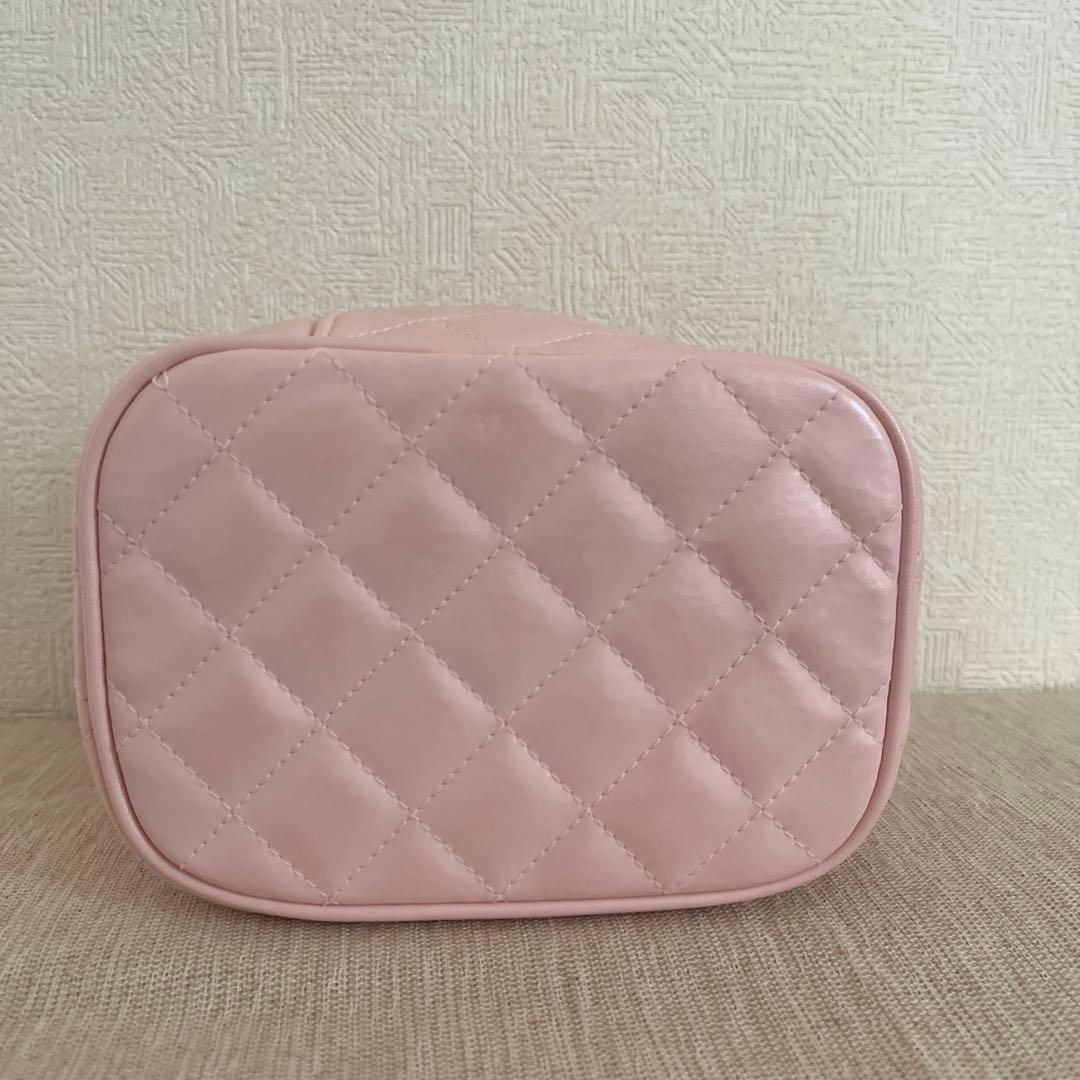 レア‼️キティ キルティングバニティバッグ ピンク レトロ