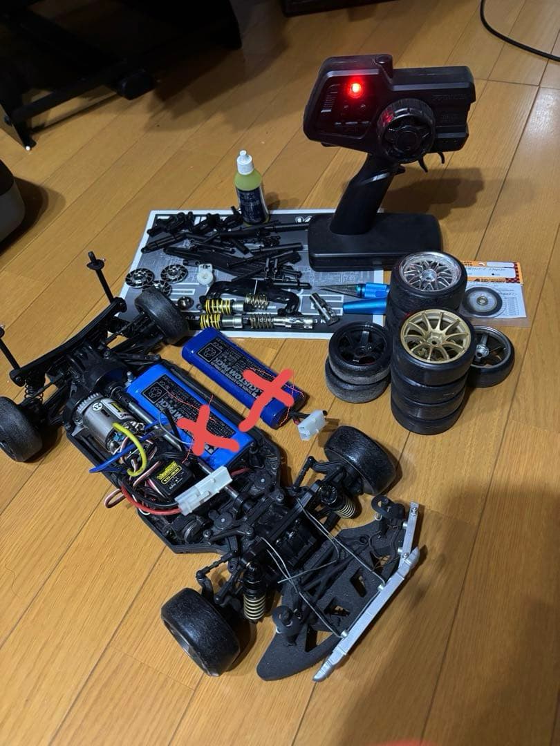 たいが　ヨコモ　ドリフトパッケージ　ランエボⅹ⭐︎フル装備！⭐︎実働車