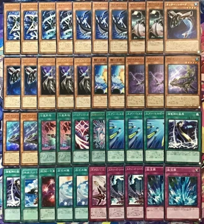 本格構築 【シャークデッキ】 メイン＆EX15＆二重スリーブ セット