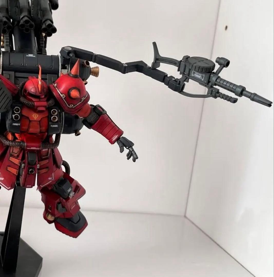 hg ガンプラ　サイコ・ザク　 ウェザリング　全塗装　完成品