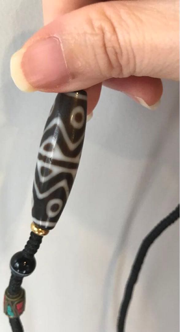 ☘️超レア　金剛虎牙六眼天珠 ジービーズ Dzi　ネックレス