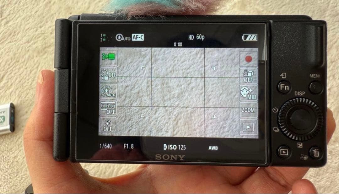 SONY VLOGCAM zv-1Ⅱ（ZV1M2）シューティンググリップキット