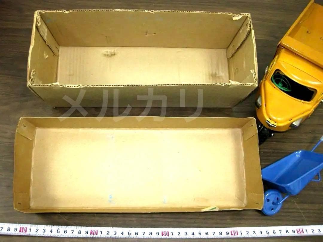 ブリキ　オート三輪　日本通運　日通　ダンプカー