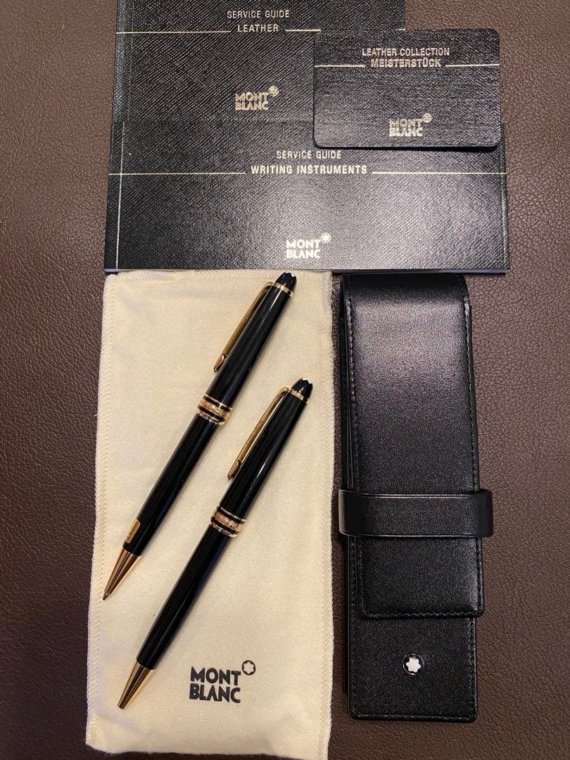 【未使用】MONTBLANCマイスターシュテュック　ボールペンシャープペンセット