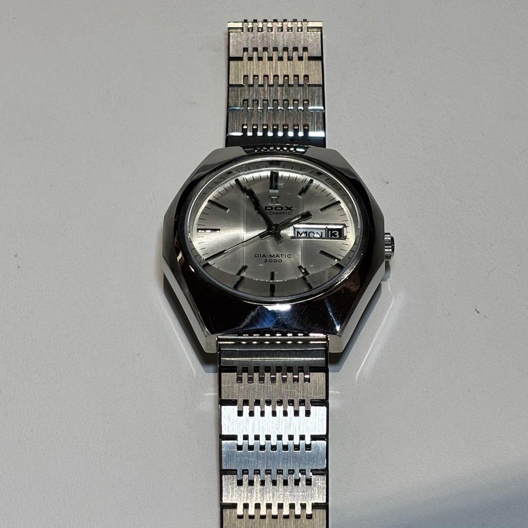 『最終価格』EDOX DIA-MATIC 3000 ヴィンテージウォッチ