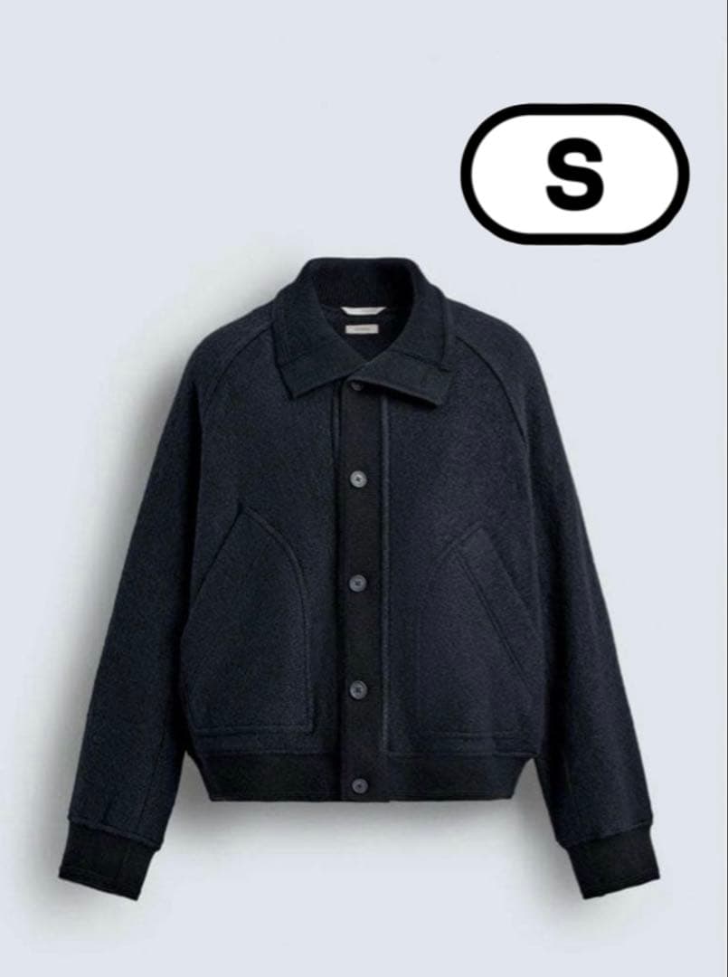 リブ襟切り替えジャケット ZARA sサイズ