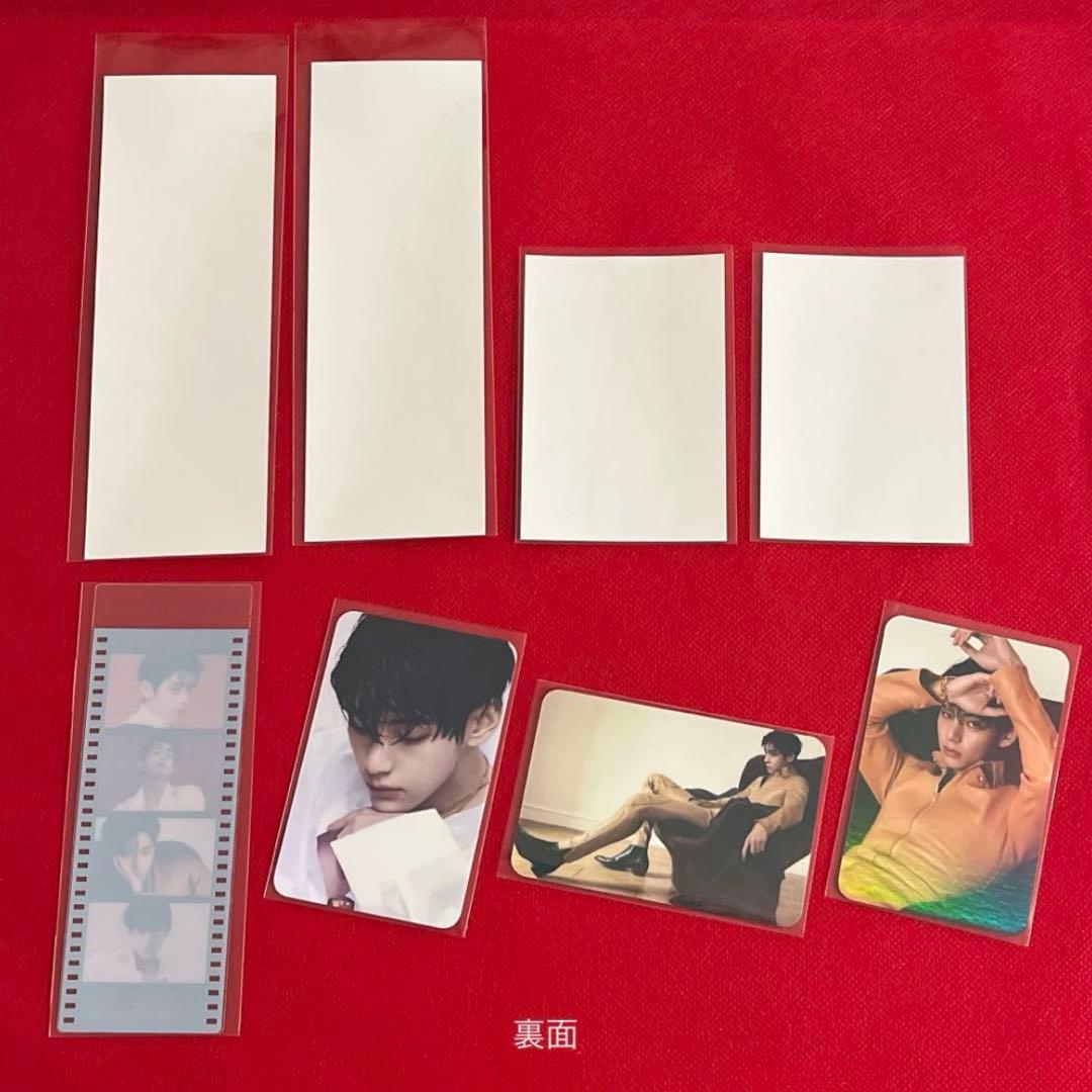 BTS ロングステッカー・正方形両面フォト・ホログラム両面フォトカード♡Ｖ