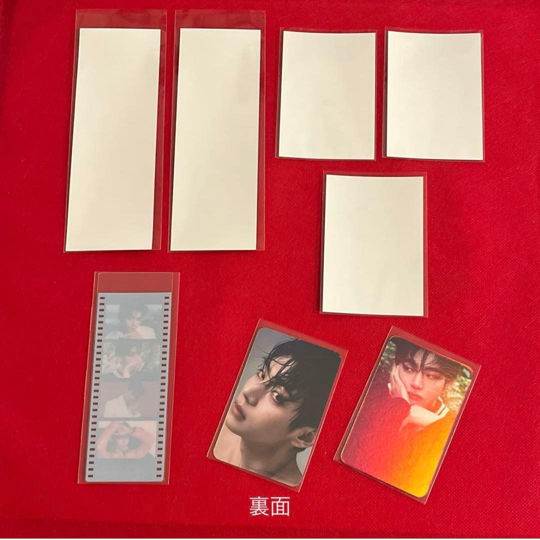 BTS ロングステッカー・正方形両面フォト・ホログラム両面フォトカード♡Ｖ