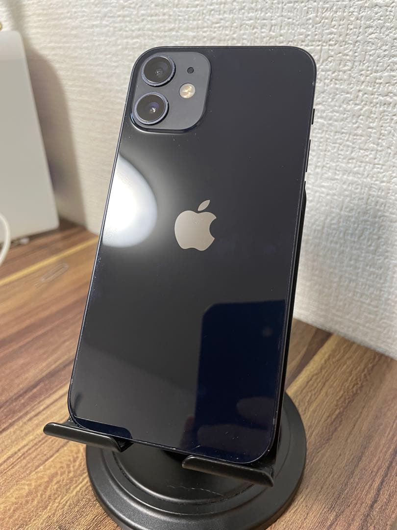 M5【即日発送】バッテリー100%iPhone12mini ブラック256GB