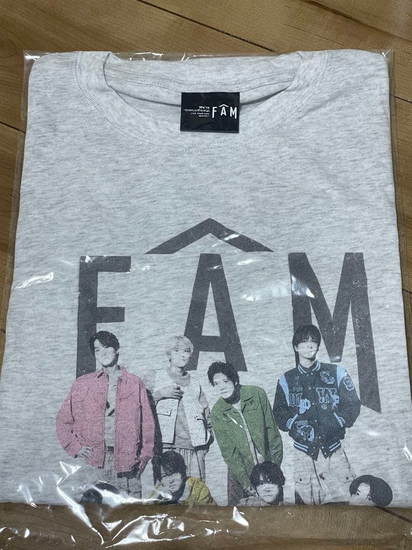 【新品未開封】timelesz FAM ホワイト　チャコールグレーTシャツ2枚組