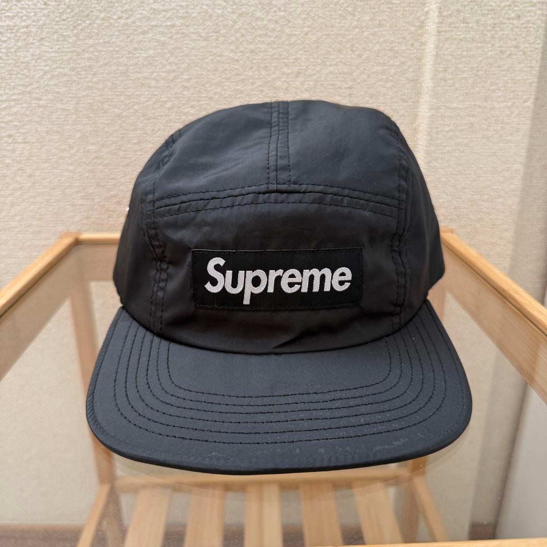 supreme Camp Cap ナイロン ボックスロゴ