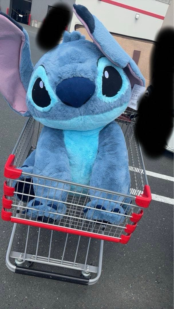 コストコ スティッチ ぬいぐるみ 大きい 青色