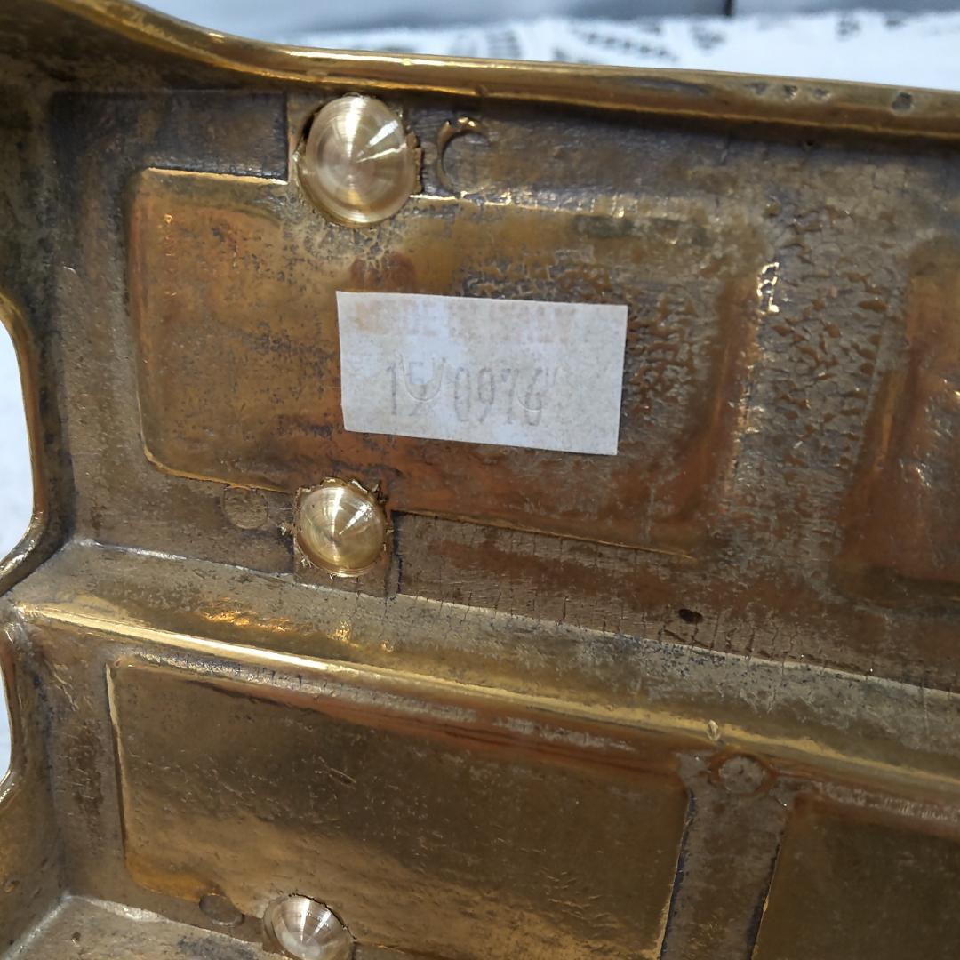 イタリア製　レターラック　真鍮　 ナプキンスタンド