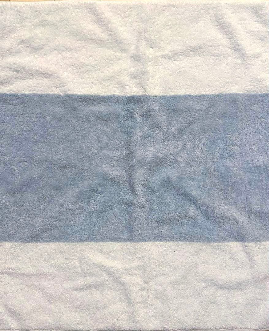 新品未使用 紙タグ付 エルメス フェイスタオル バスタオル アヴァロン 青