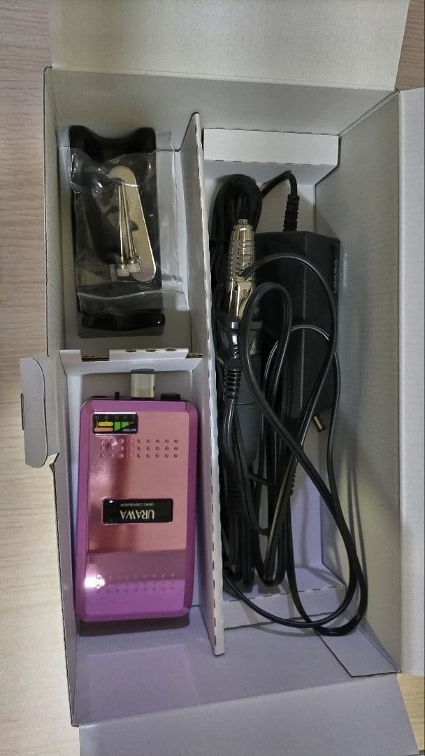 ★新品★ ウラワ G3 ネイルマシン メタルピンク希少カラー正規品