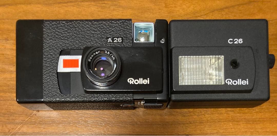 【シャッターOK】Rollei A 26 & C 26 古いコンパクトカメラ