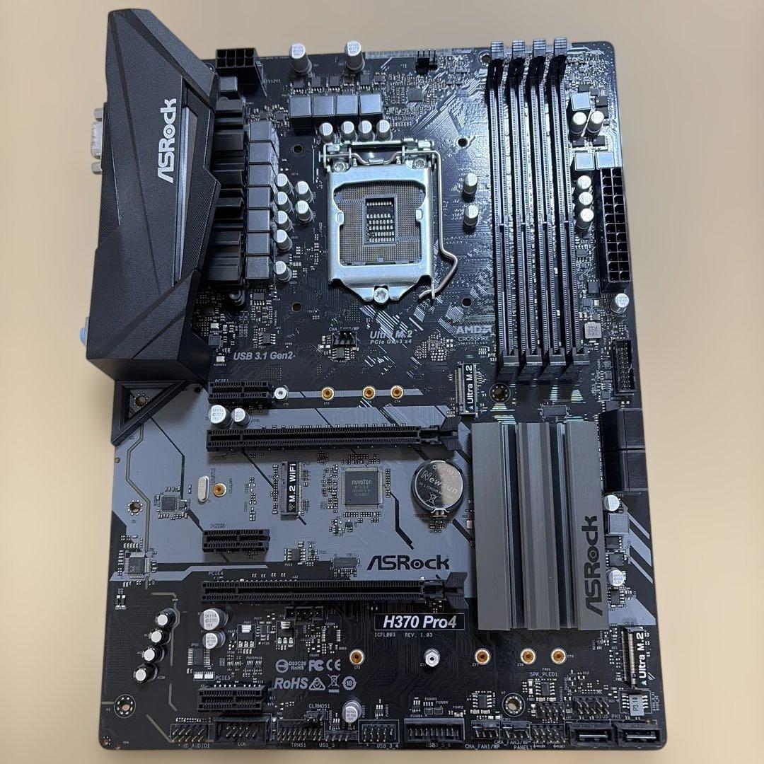 ASRock H370 Pro4 マザーボード