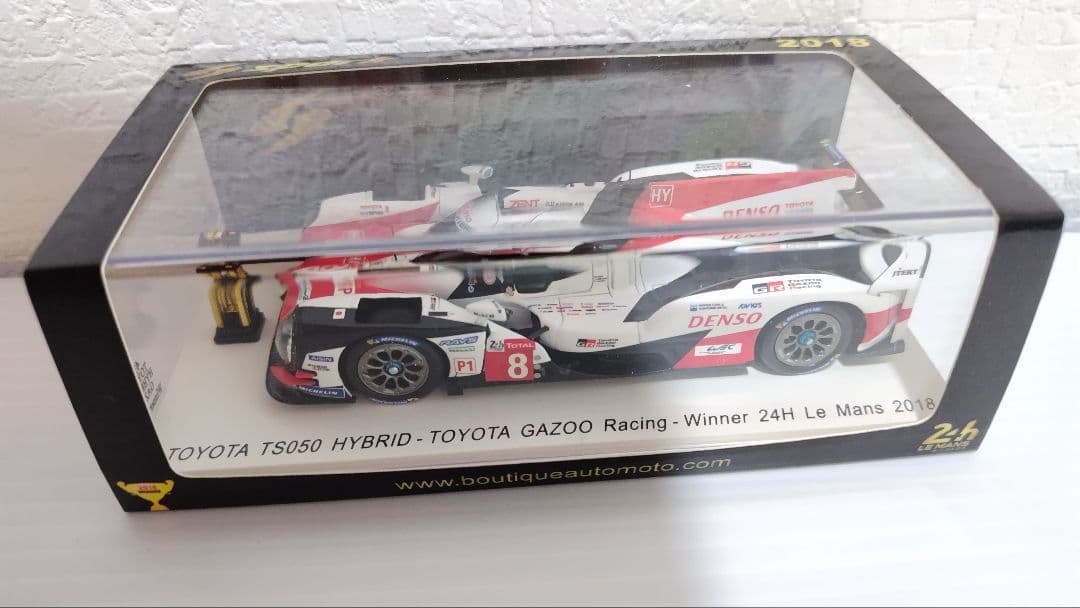 【絶版、限定】1/43TOYOTA TS050 HYBRID 2018