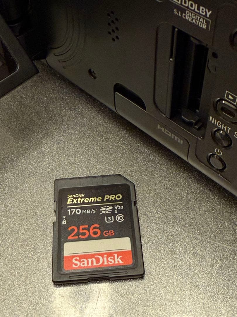 SONY 4K FDR-AX60 ビデオカメラ➕付属品NDフィルター等付き