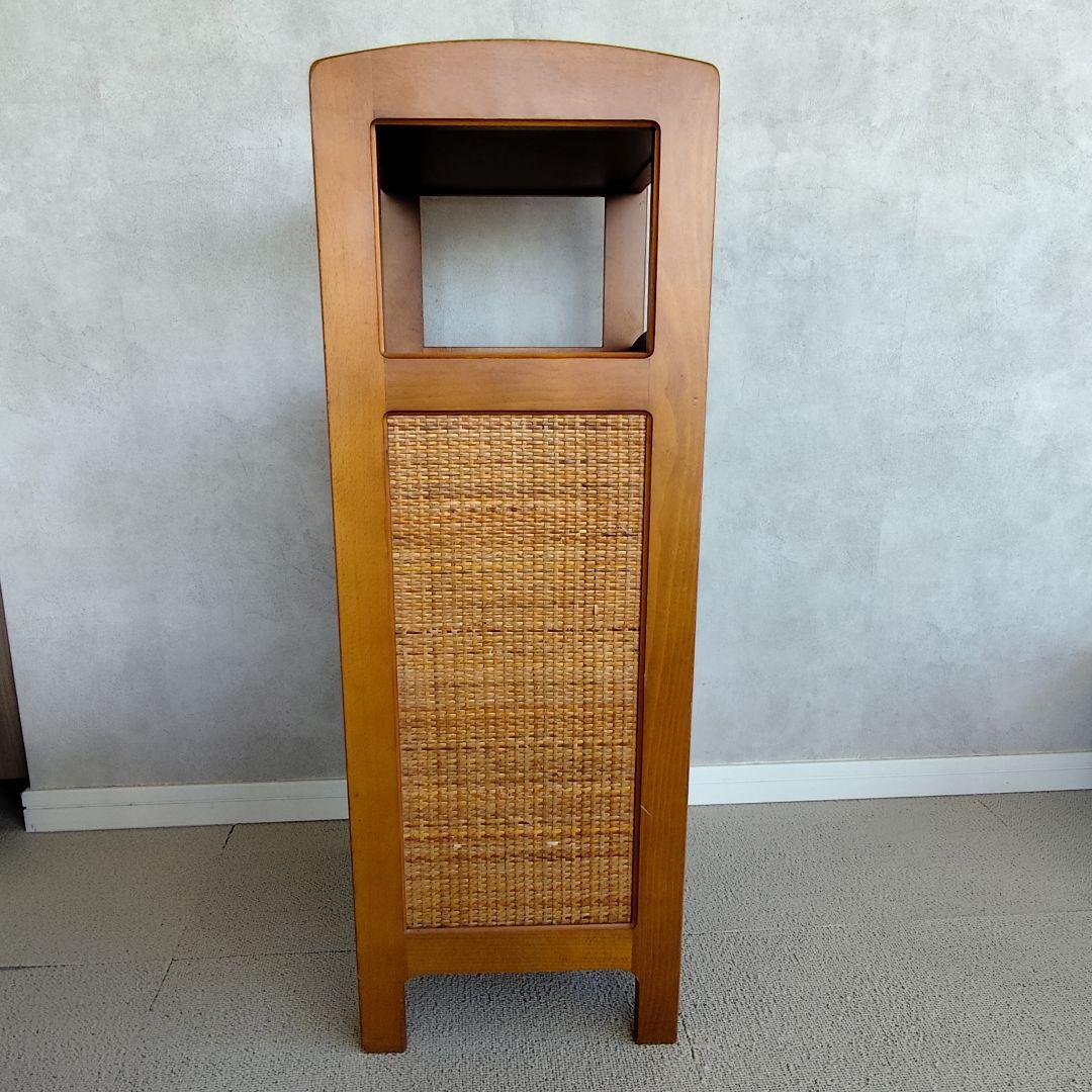 カリモク　karimoku 木製サイドテーブル 天然木電話台 インテリア