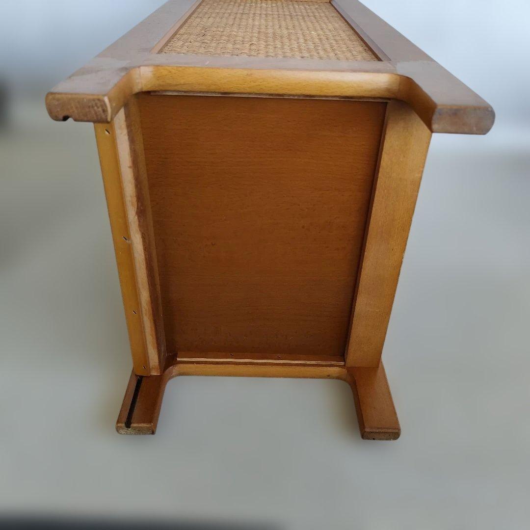 カリモク　karimoku 木製サイドテーブル 天然木電話台 インテリア