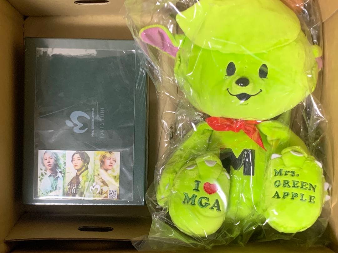 新品未開封！Mrs. GREEN APPLE初回限定香水メメルぬいぐるみ セット