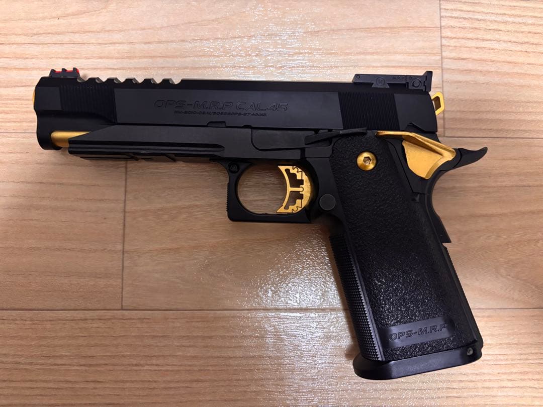 東京マルイ ハイキャパ 5.1 ゴールドマッチ 18歳以上 ガスブローバック