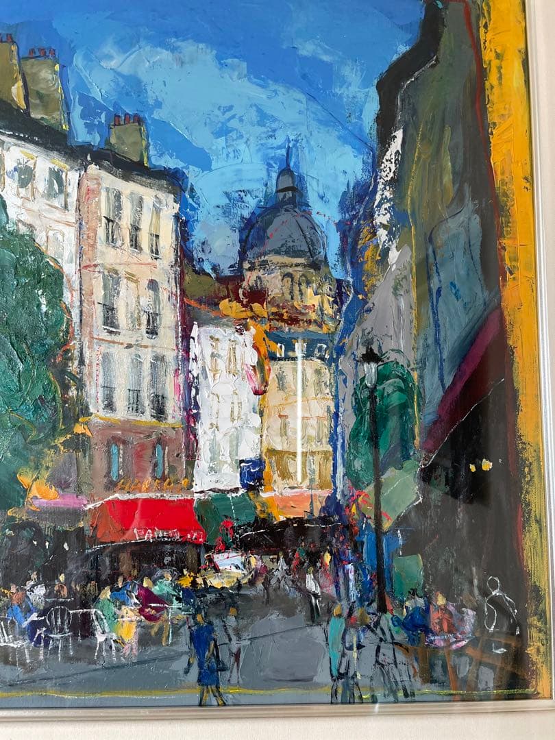 斉藤要　油絵(モンパルナス) F10