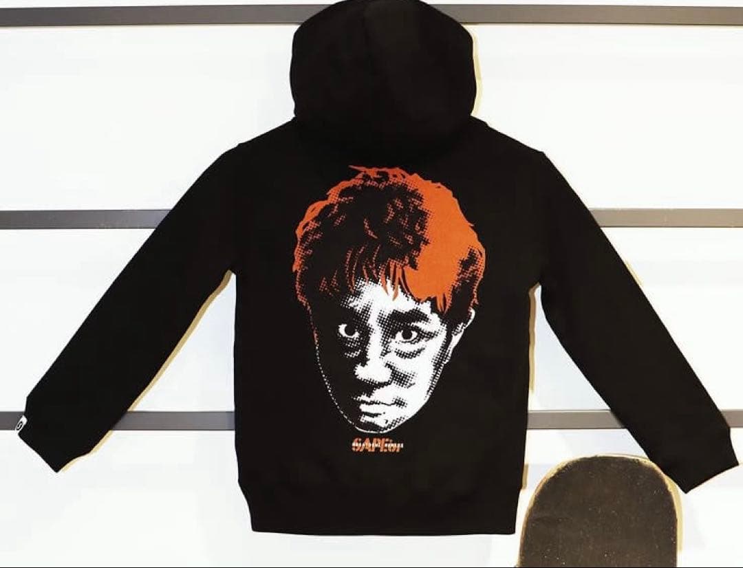 新品 2021年 SAPEur ダウンタウン 浜田 コラボ パーカー 黒 XL