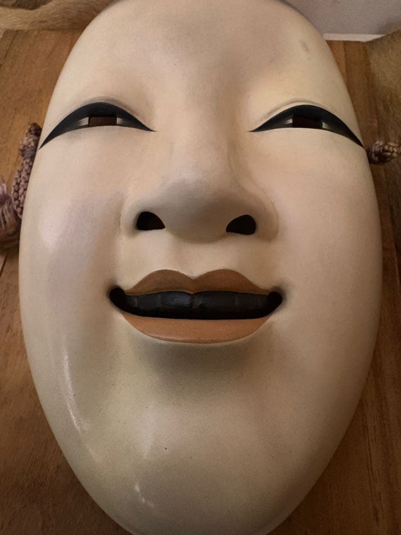 能面　田中二郎　ビンテージ　Japan 骨董　稀少品