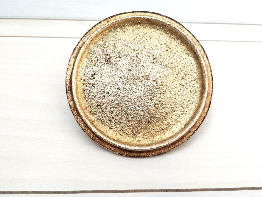 南部鉄器 鉄瓶　美濃華林作 南部岩鋳 純金着