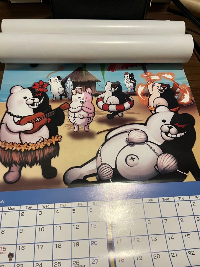 ダンガンロンパ　カレンダー　2013 レア　狛枝　日向　七海