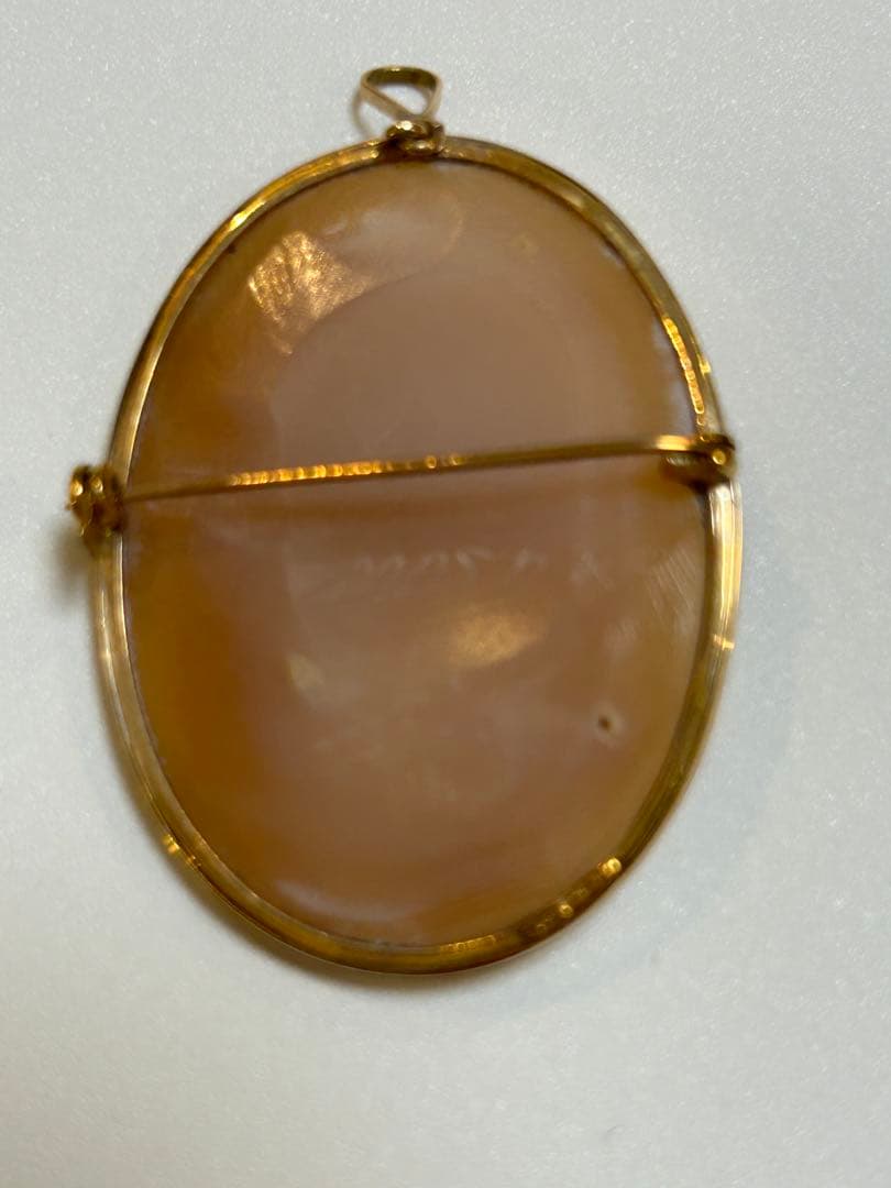 t*a様 Donadio カメオブローチ　k14