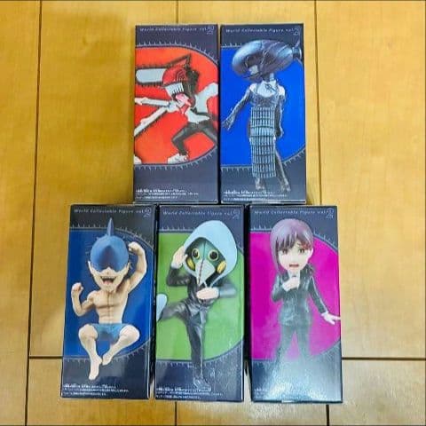 チェンソーマン レゼ編 ワールドコレクタブルフィギュア vol2 全5種コンプ