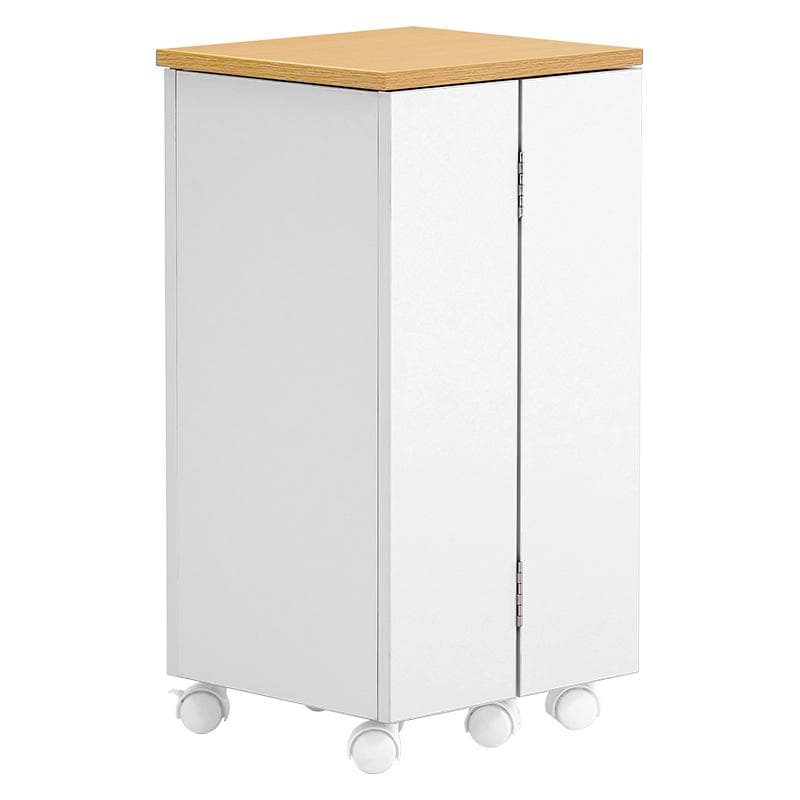 コスメワゴン　ミラー付き　コスメボックス　完成品