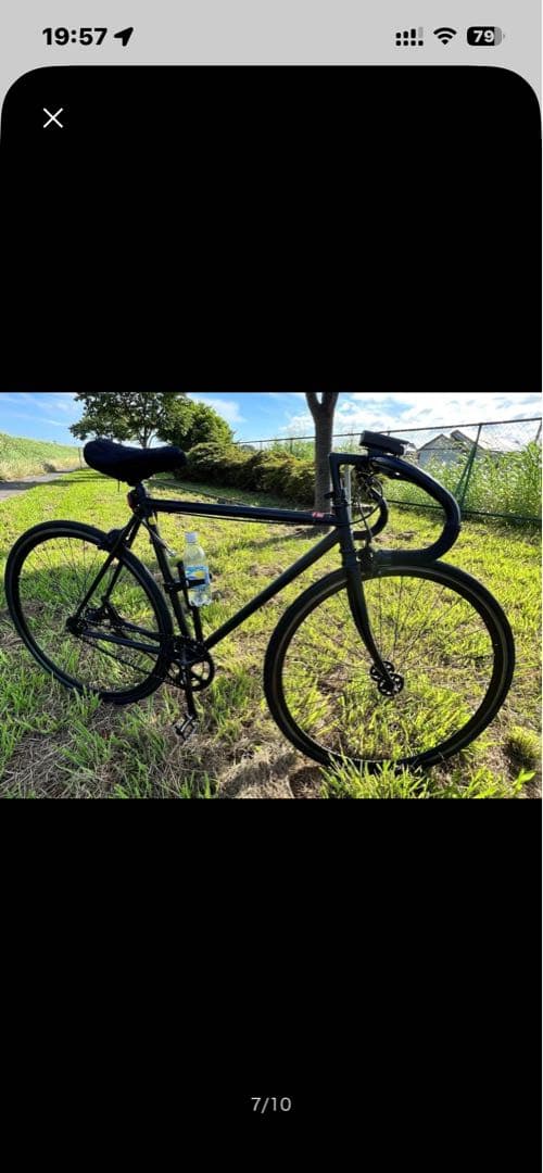 s*i様 FUJI フェザーロードバイク 700C ブラック