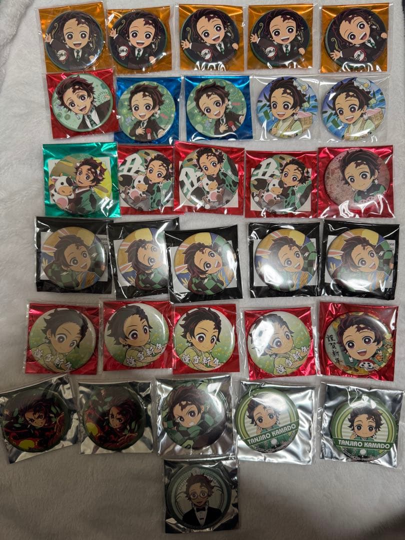 鬼滅の刃 竈門炭治郎 缶バッジ まとめ売り