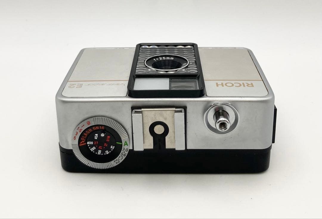 【完動品 美品】RICOH AUTO HALF E2 箱 取扱説明書 付き