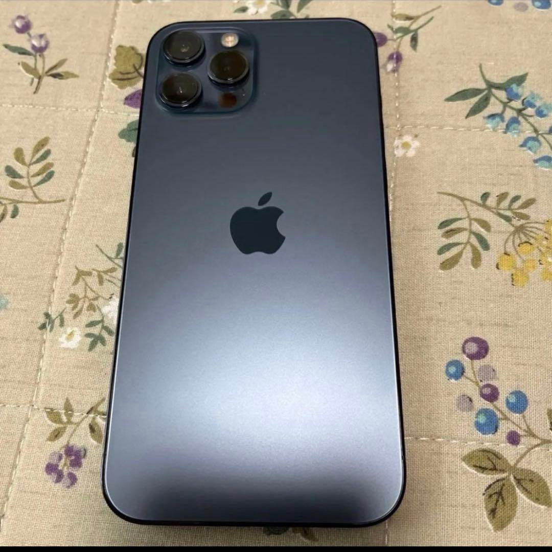 美品 iPhone 12 Pro Max 128GB パシフィックブルー