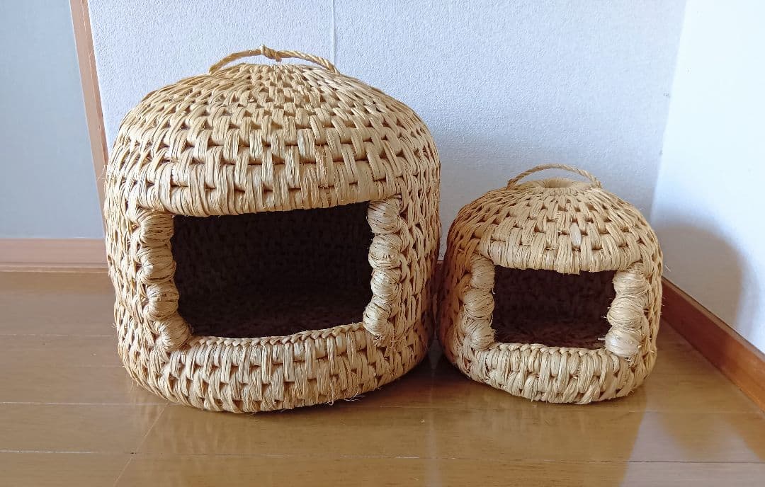 猫ちぐら　関川村猫ちぐら　関川村伝統民芸品