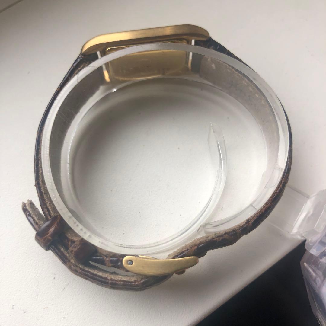 Yves Saint Laurent イヴ・サンローラン　電池新品　レザーベルト