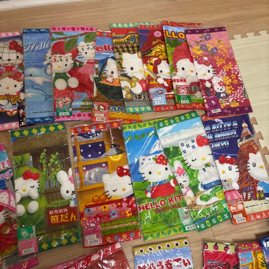 ご当地限定ハローキティタオル　46枚