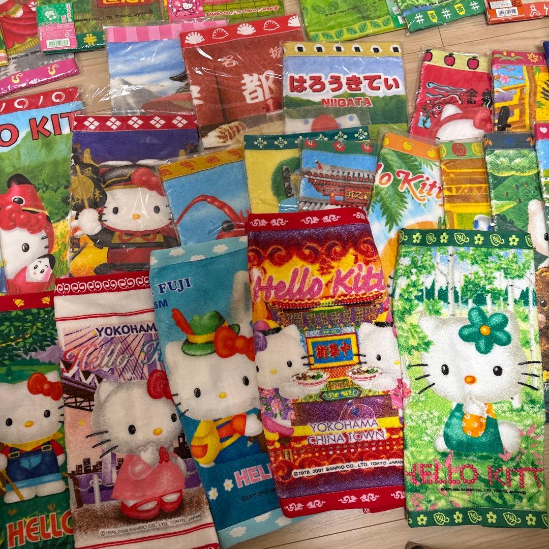 ご当地限定ハローキティタオル　46枚