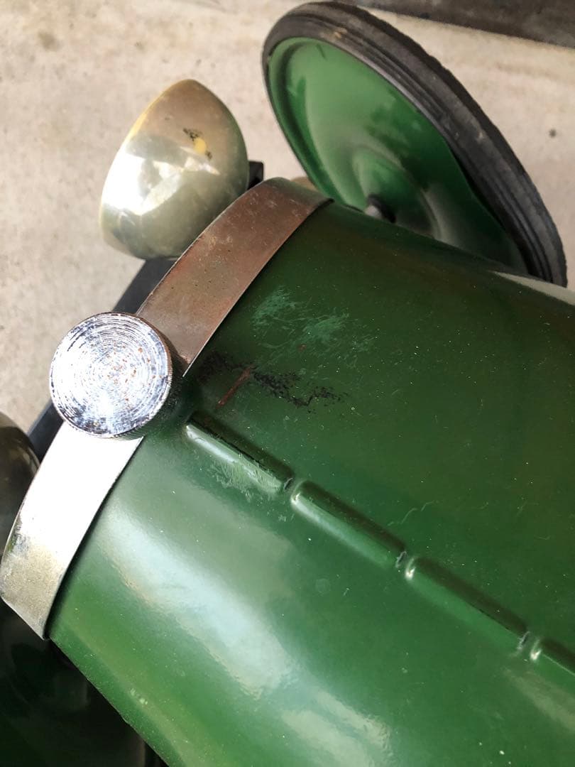 クラシック ペダルカー グリーン 乗用玩具